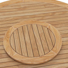 Modway Wellspring 5-Piece Outdoor Patio Teak Wood Dining Set
