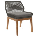 Modway Wellspring 5-Piece Outdoor Patio Teak Wood Dining Set