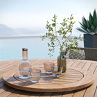 Modway Wellspring 5-Piece Outdoor Patio Teak Wood Dining Set
