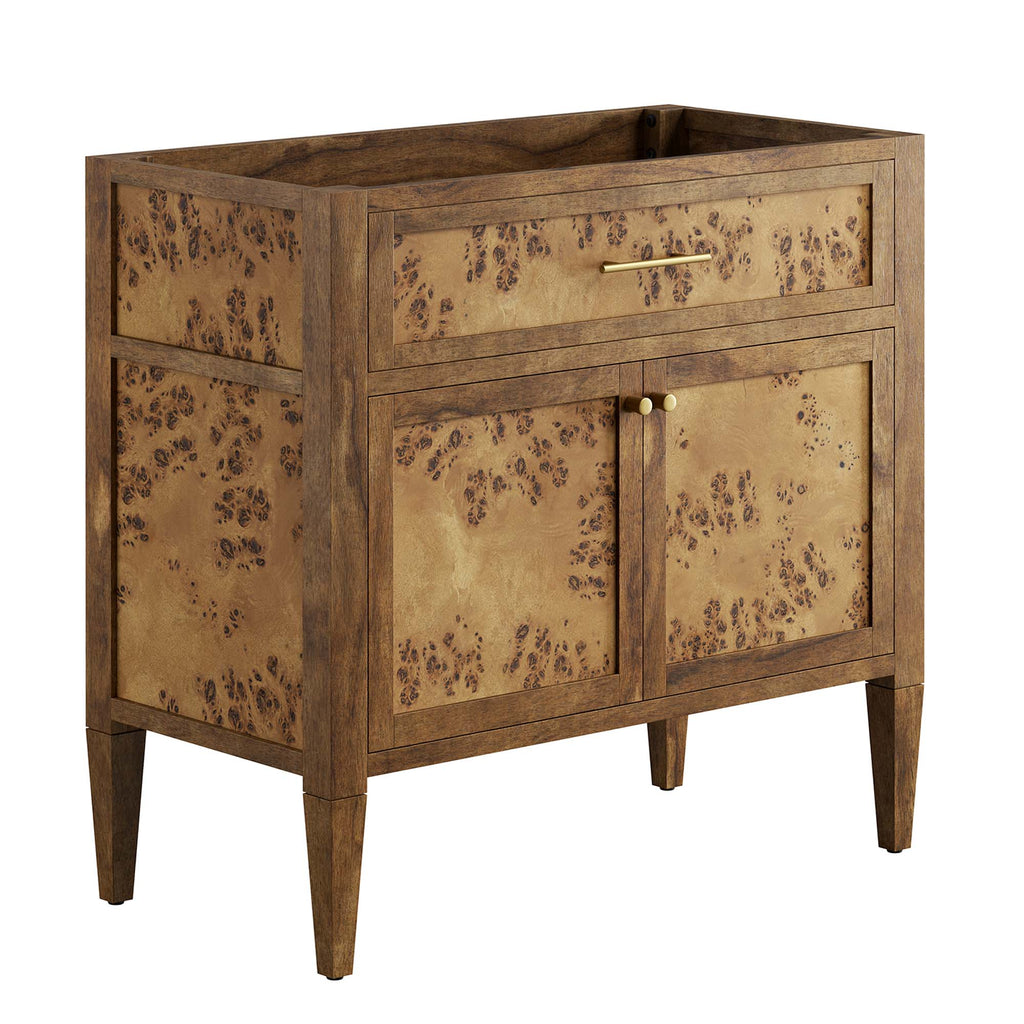 Modway Elysian 36" Wood Bathroom Vanity Cabinet (Sink Basin Not Included)  