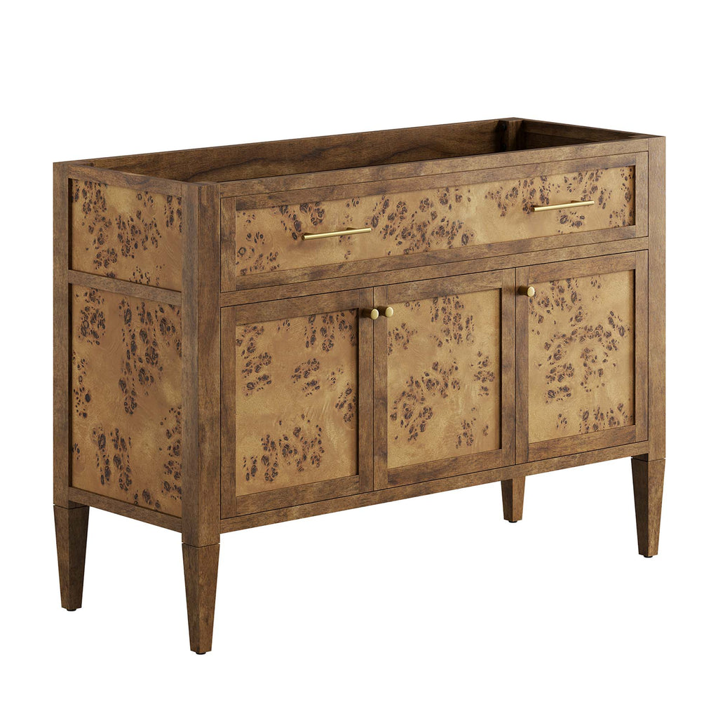 Modway Elysian 48" Wood Bathroom Vanity Cabinet (Sink Basin Not Included)  
