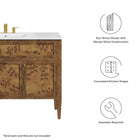 Modway Elysian 48" Wood Bathroom Vanity Cabinet (Sink Basin Not Included)