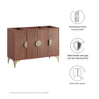 Modway Daylight 48" Single Sink Compatible (Not Included) Bathroom Vanity Cabinet