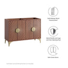 Modway Daylight 48" Double Sink Compatible (Not Included) Bathroom Vanity Cabinet