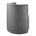 Modway Della Performance Velvet Fabric Swivel Chair