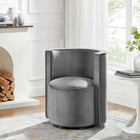 Modway Della Performance Velvet Fabric Swivel Chair