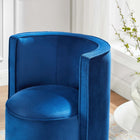 Modway Della Performance Velvet Fabric Swivel Chair