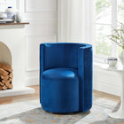 Modway Della Performance Velvet Fabric Swivel Chair