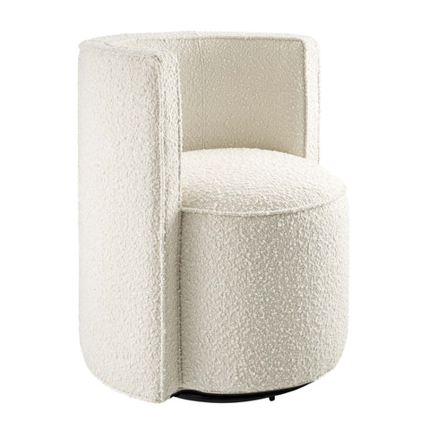 Modway Della Boucle Fabric Swivel Chair  