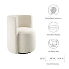 Modway Della Boucle Fabric Swivel Chair