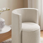 Modway Della Boucle Fabric Swivel Chair