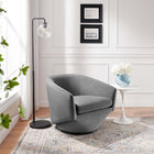 Modway Series Performance Velvet Fabric Swivel Chair