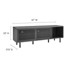 Modway Kurtis 67" TV and Vinyl Record Stand