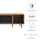 Modway Kurtis 67" TV and Vinyl Record Stand