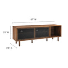 Modway Kurtis 67" TV and Vinyl Record Stand