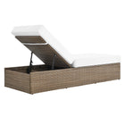 Modway Convene Outdoor Patio Chaise Lounge Chair