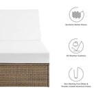 Modway Convene Outdoor Patio Chaise Lounge Chair