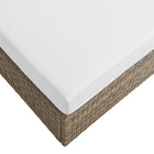 Modway Convene Outdoor Patio Rectangle Ottoman