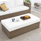 Modway Convene Outdoor Patio Rectangle Ottoman