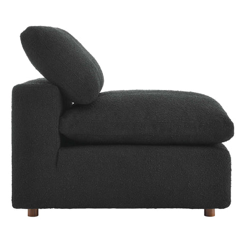 Modway Commix Down Filled Overstuffed Boucle Fabric Armless Chair  