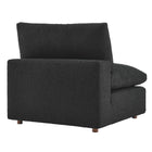 Modway Commix Down Filled Overstuffed Boucle Fabric Armless Chair