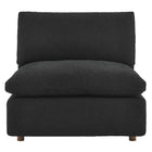 Modway Commix Down Filled Overstuffed Boucle Fabric Armless Chair