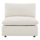 Modway Commix Down Filled Overstuffed Boucle Fabric Armless Chair