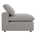 Modway Commix Down Filled Overstuffed Boucle Fabric Armless Chair