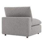 Modway Commix Down Filled Overstuffed Boucle Fabric Armless Chair