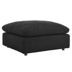 Modway Commix Down Filled Overstuffed Boucle Fabric Ottoman  