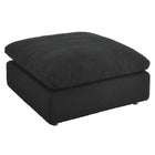 Modway Commix Down Filled Overstuffed Boucle Fabric Ottoman