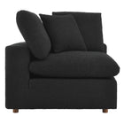 Modway Commix Down Filled Overstuffed Boucle Fabric Corner Chair