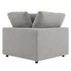 Modway Commix Down Filled Overstuffed Boucle Fabric Corner Chair