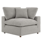 Modway Commix Down Filled Overstuffed Boucle Fabric Corner Chair  