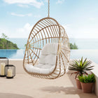 Modway Amalie Wicker Rattan Outdoor Patio Rattan Swing Chair without Stand