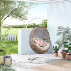 Modway Encase Outdoor Patio Rattan Swing Chair