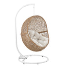 Modway Encase Outdoor Patio Rattan Swing Chair  