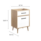 Modway Maverick 24" Bathroom Vanity Cabinet Sink Basin Not Included