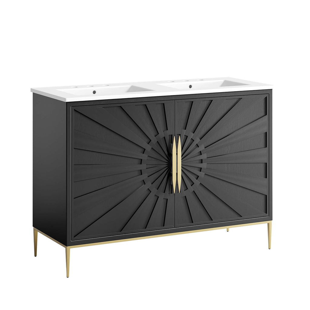 Modway Awaken 48" Double Sink Bathroom Vanity  