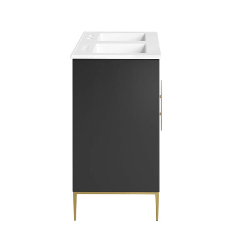 Modway Awaken 48" Double Sink Bathroom Vanity  
