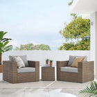 Modway Convene 3-Piece Outdoor Patio Furniture Set