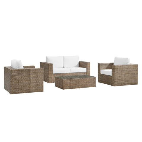 Modway Convene 4-Piece Outdoor Patio Furniture Set  