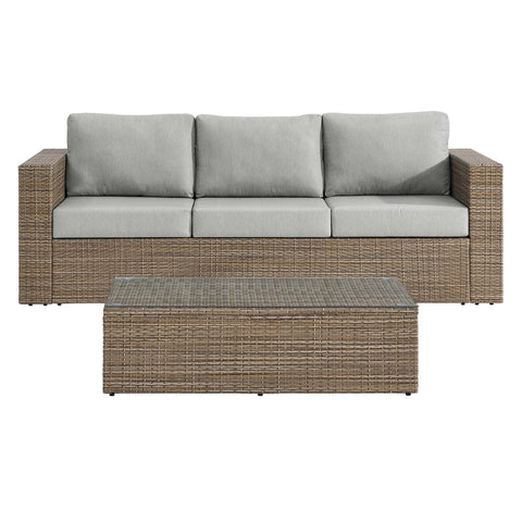 Modway Convene 2-Piece Outdoor Patio Furniture Set  