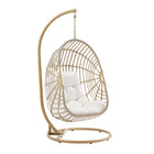 Modway Amalie Wicker Rattan Outdoor Patio Rattan Swing Chair  