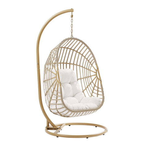 Modway Amalie Wicker Rattan Outdoor Patio Rattan Swing Chair  