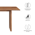 Modway Amistad 60" Wood Dining Table