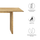 Modway Amistad 72" Dining Table