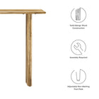 Modway Amistad Wood Console Table