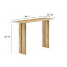 Modway Amistad Wood Console Table