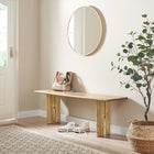 Modway Amistad 58" Wood Bench